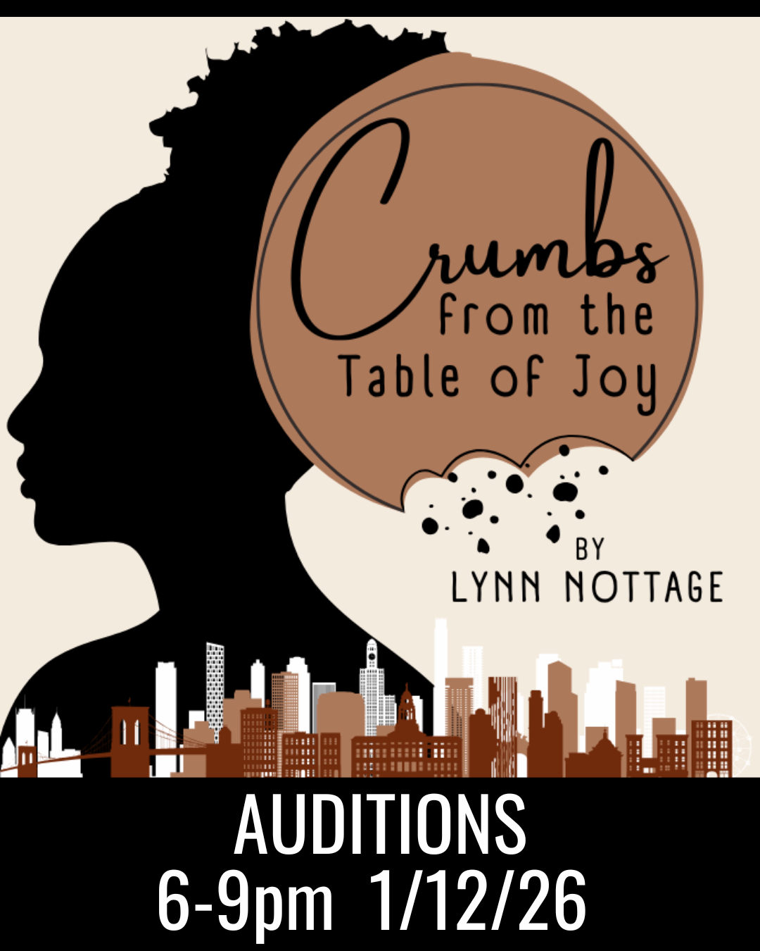 Crumbs Audition Flyer