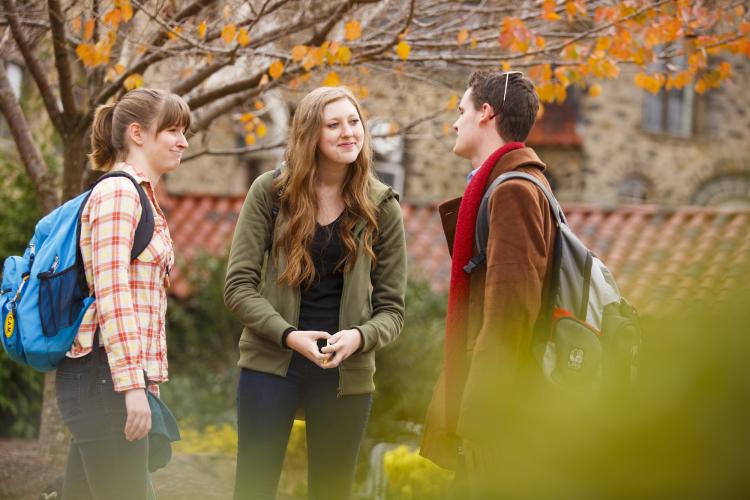 Students on Campus